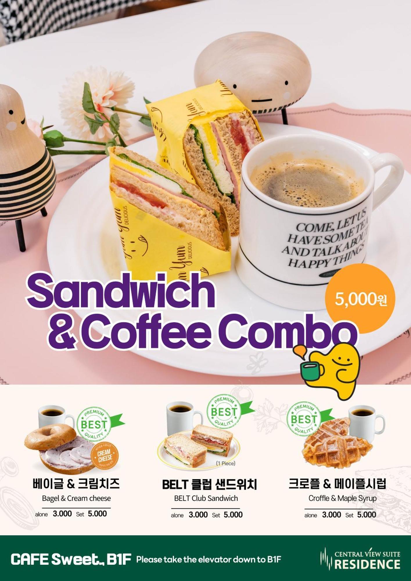 Centralviewsuite Residence, Myeong-dong Pangsapuri